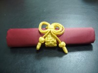 蝴蝶口布環