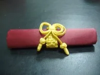 蝴蝶口布環